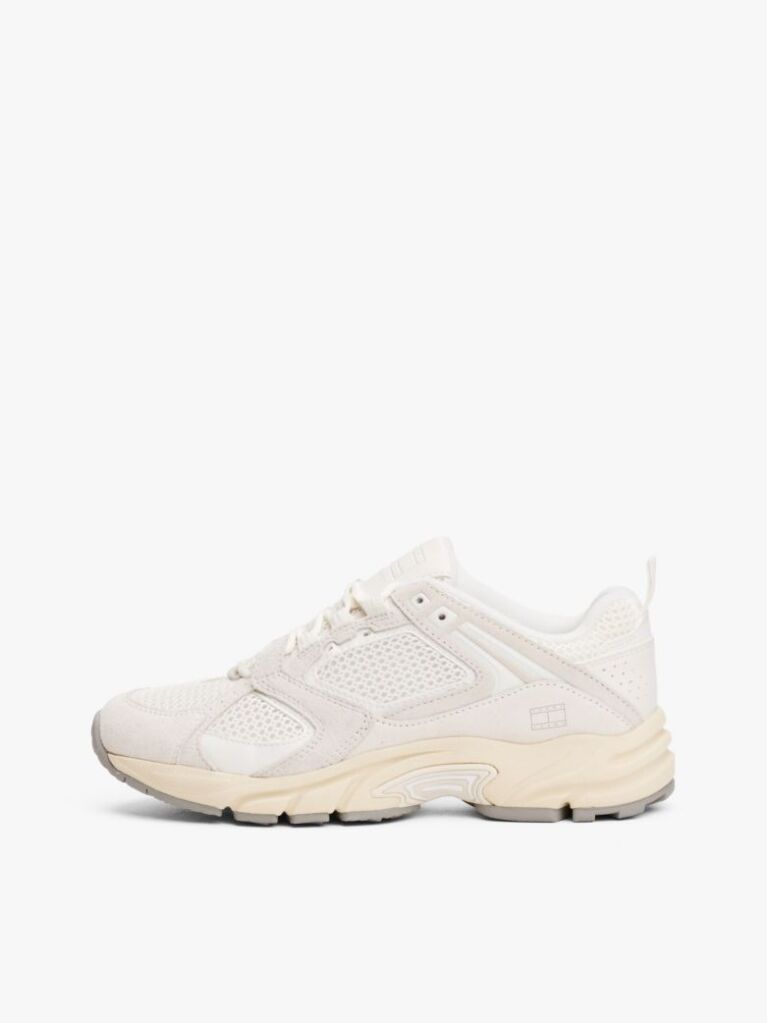 Άσπρο Archive Σουέτ Sneakers Με Διάτρητη Λεπτομέρεια  Γυναίκες