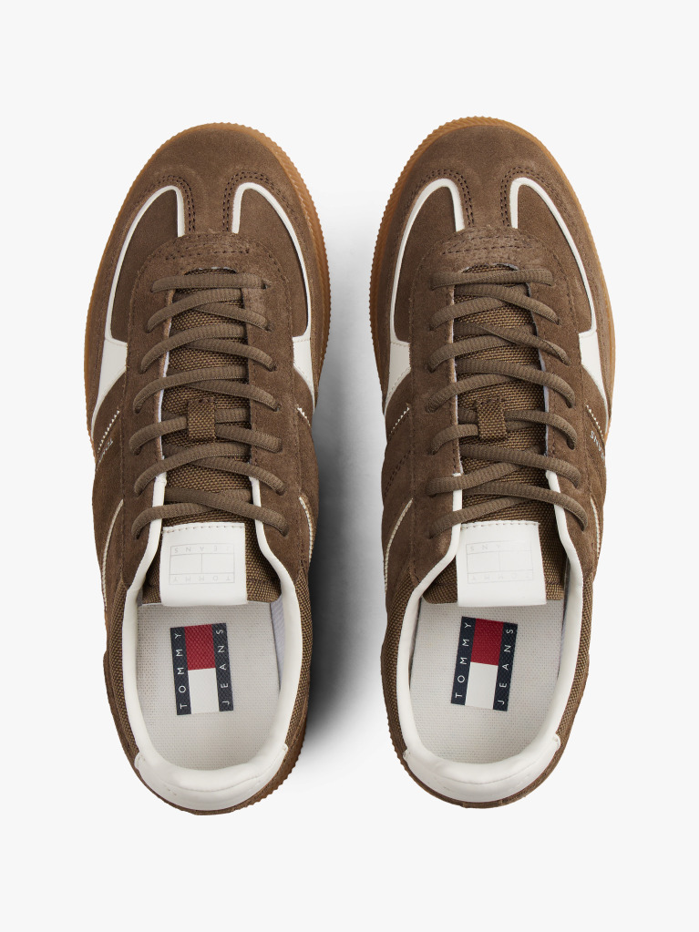 Καφέ The Greenwich Σουέτ Sneakers Με Μίξη Υφών  Γυναίκες