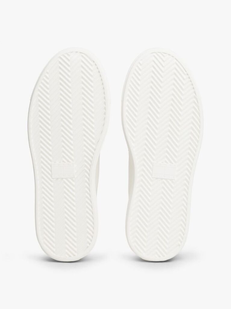 Άσπρο Sneakers Canvas Με Πλατφόρμα  Γυναίκες