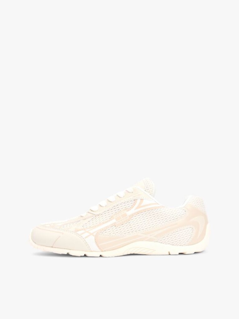 Μπεζ Sneakers Με Διάτρητα Πάνελ  Γυναίκες
