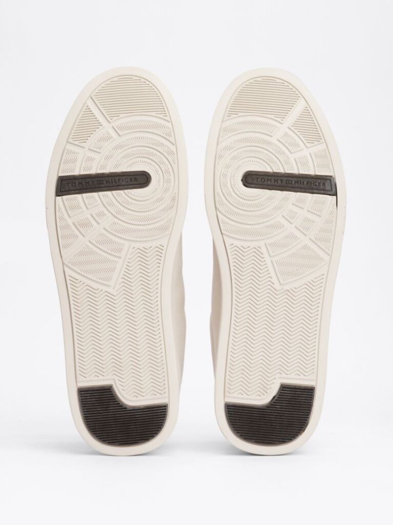Μπεζ Δερμάτινα Sneakers  Άνδρες