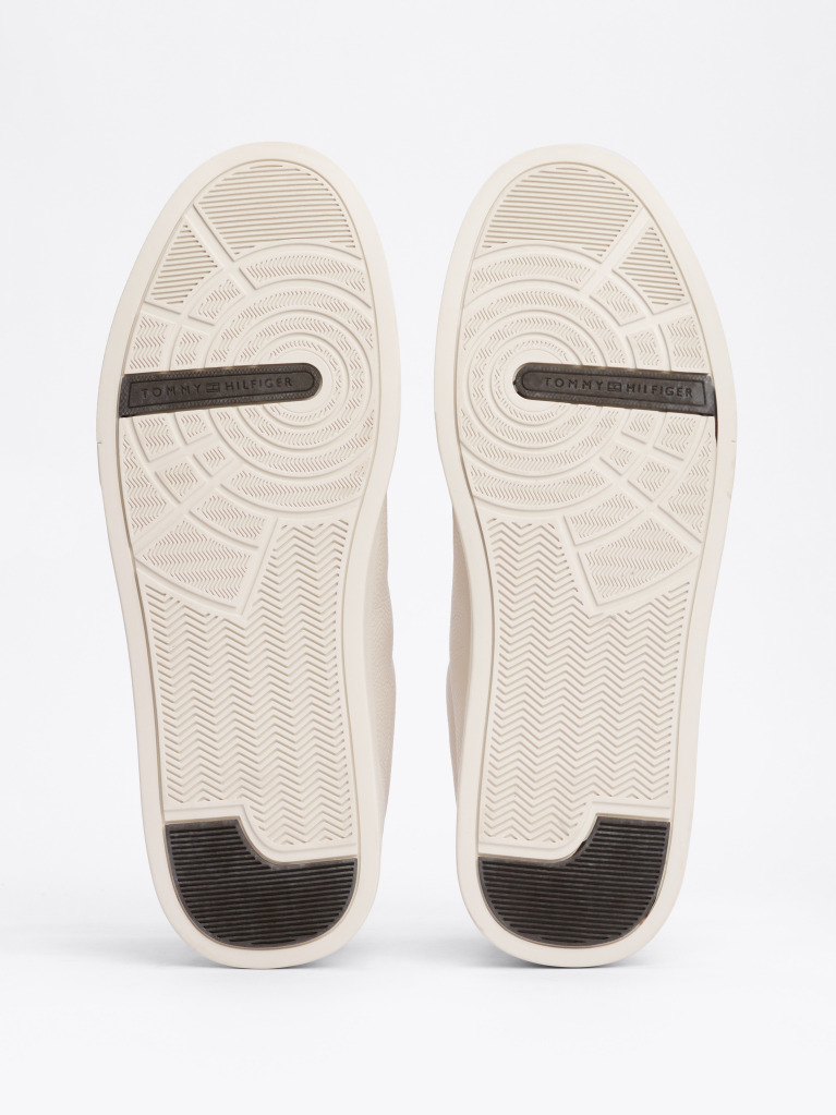 Μπεζ Δερμάτινα Sneakers  Άνδρες