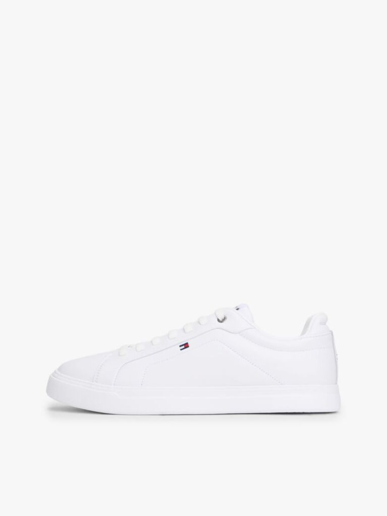 Άσπρο Δερμάτινα Sneakers  Άνδρες