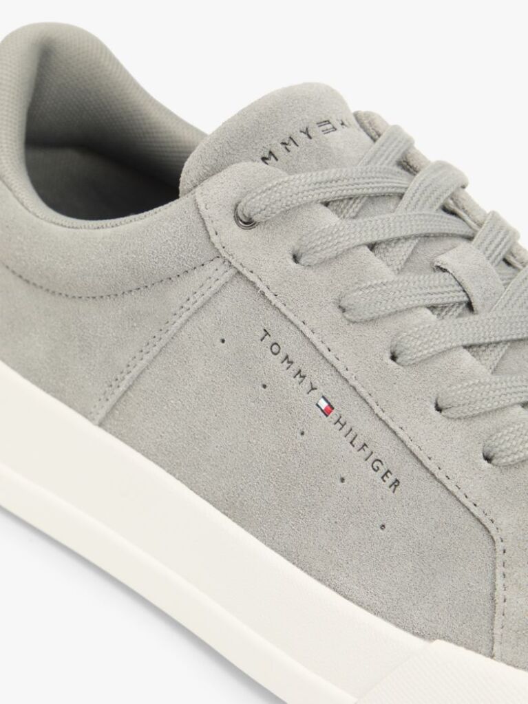 Γκρι Σουέτ Sneakers Με Πίσω Αντίθεση  Άνδρες