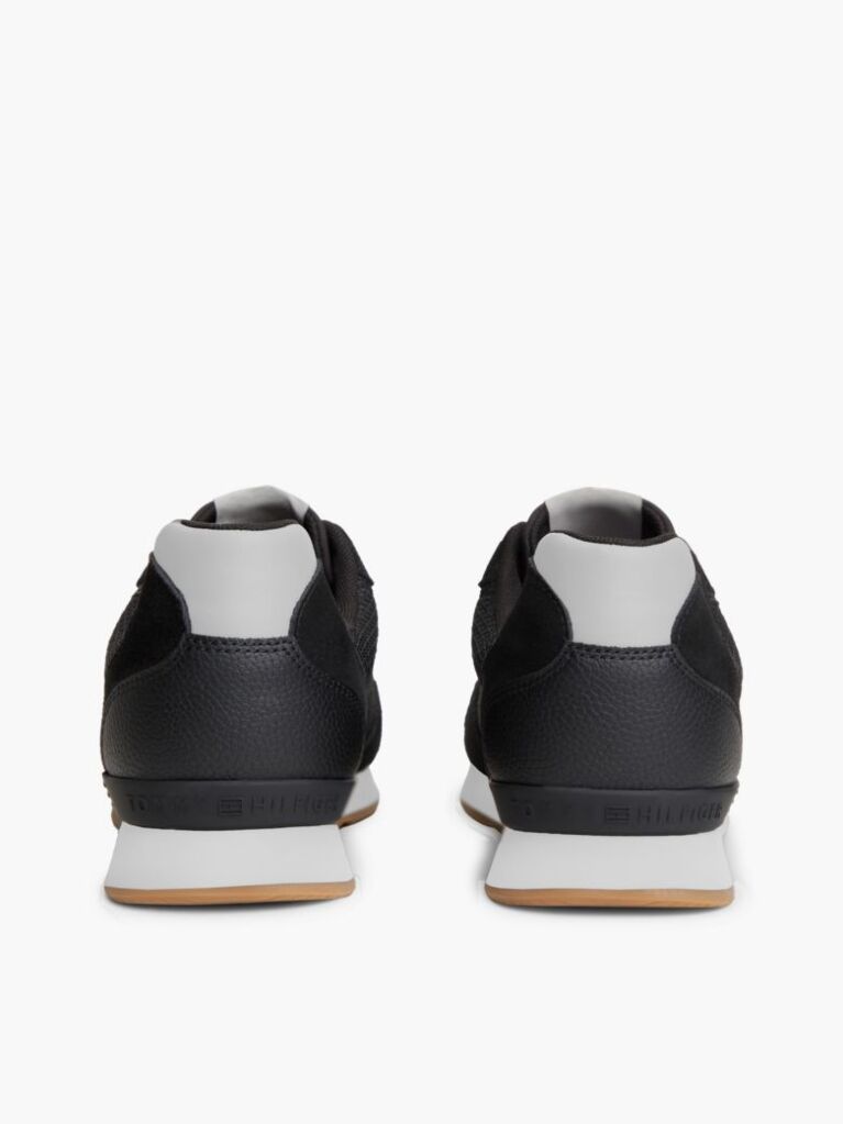 Γκρι Sneakers Με Μίξη Υφών Και Λογότυπο  Άνδρες