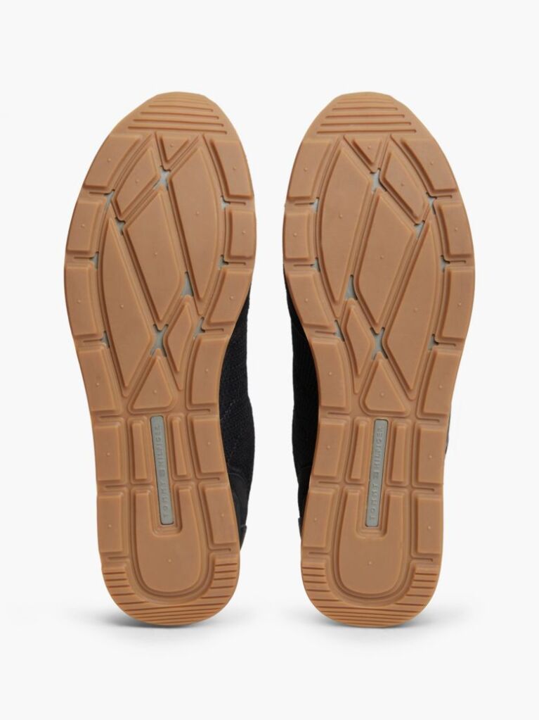 Γκρι Sneakers Με Μίξη Υφών Και Λογότυπο  Άνδρες