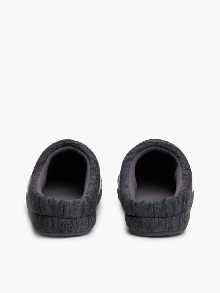 Grey Colour-Blocked Flag Slippers  Men