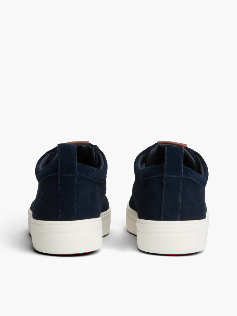Multi Lightweight Suede Moc Toe Shoes  Men