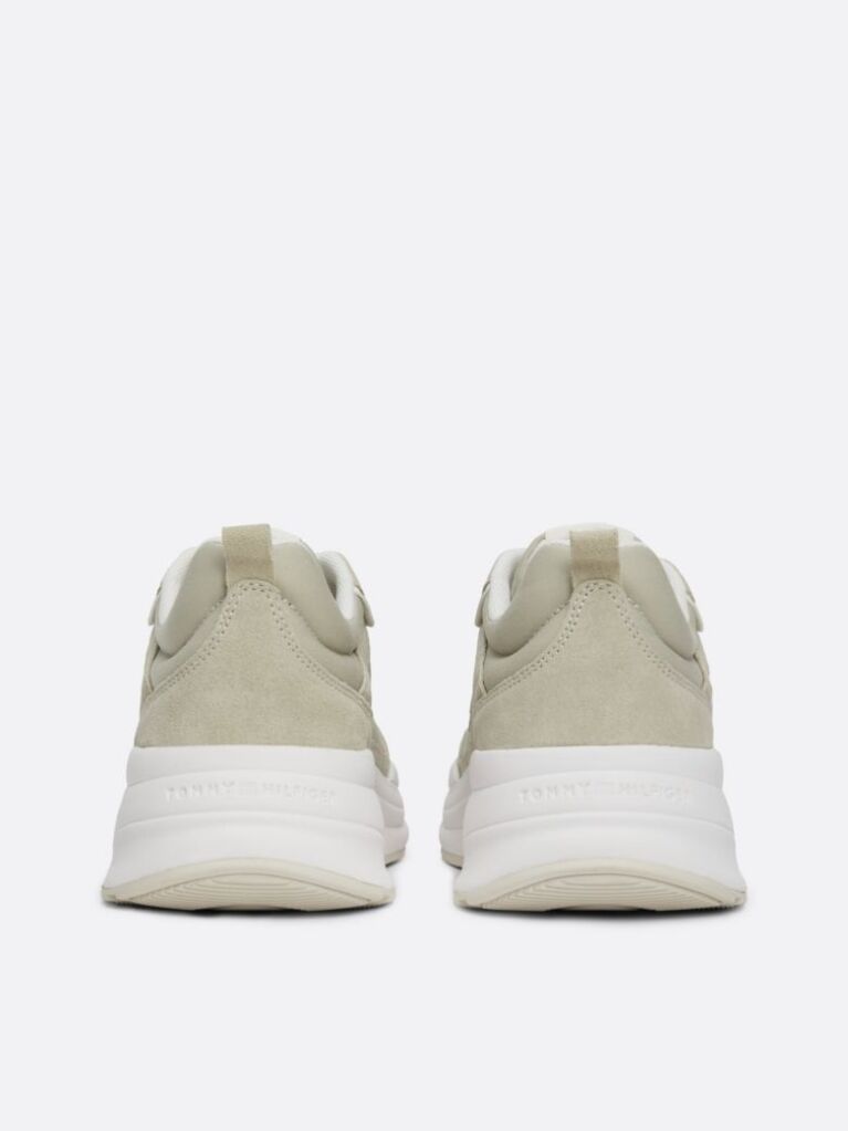 Beige Chunky Runner Trainers  Women