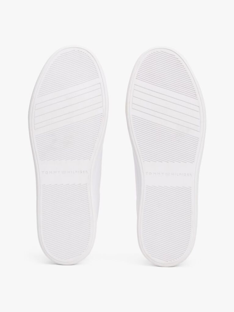 Άσπρο Δερμάτινα Sneakers Με Colour-Pop Λεπτομέρειες  Γυναίκες