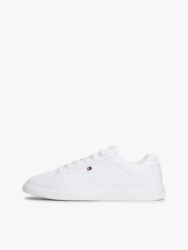 Άσπρο Δερμάτινα Sneakers  Γυναίκες