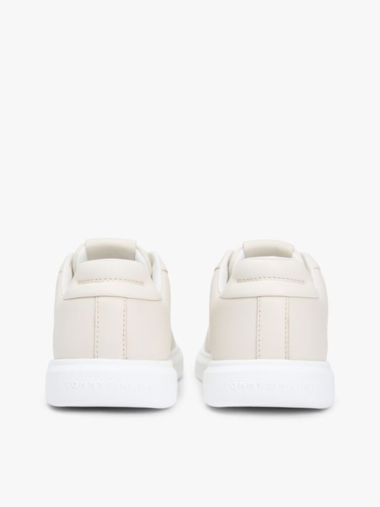 Μπεζ Δερμάτινα Sneakers  Γυναίκες