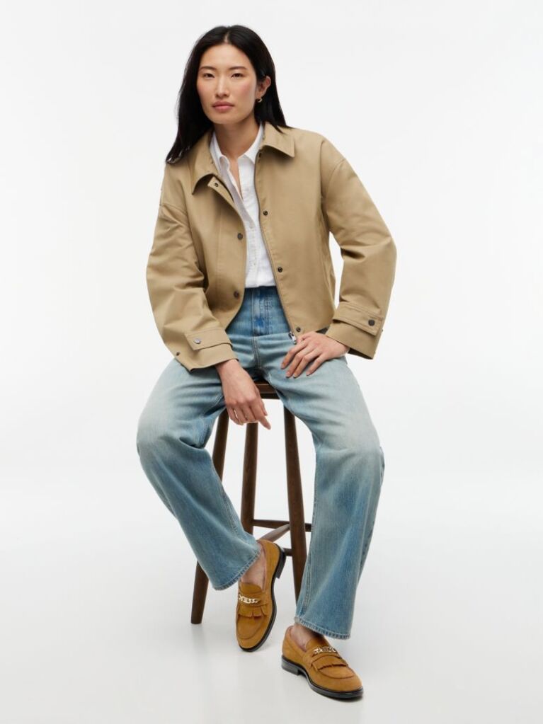 Brown Suede Fringe Horsebit Loafers  Women