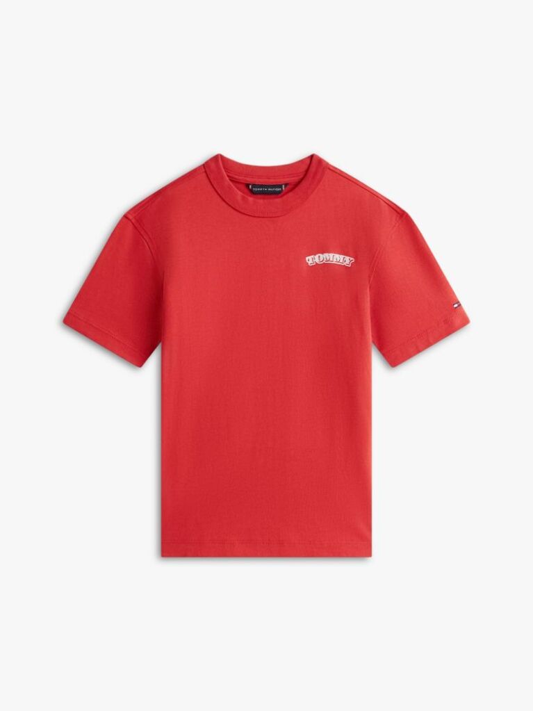 Κόκκινο T-Shirt Με Λογότυπο  Αγόρια