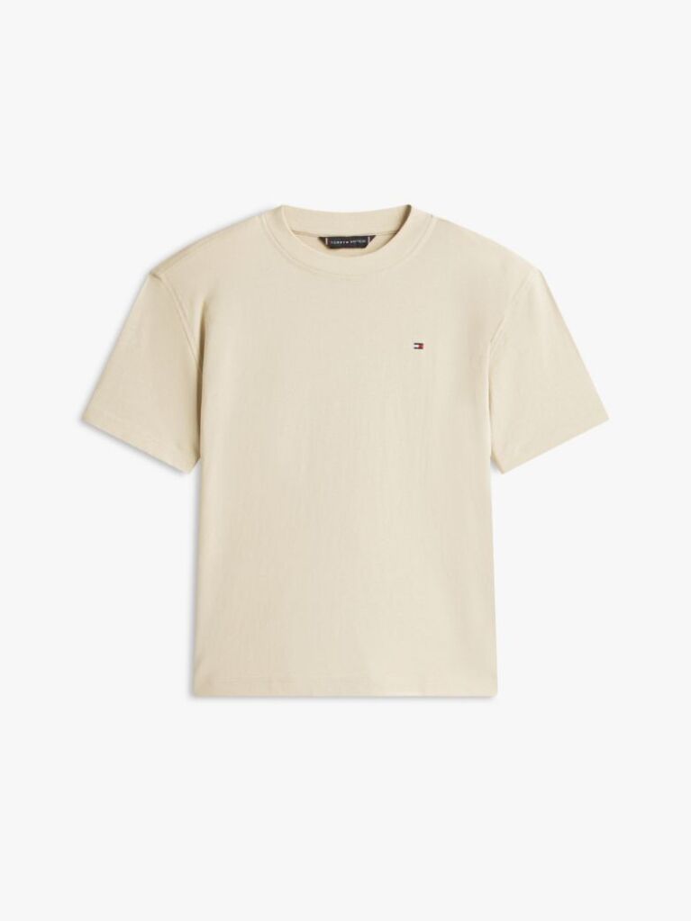 Beige Washed Faded Graphic T-Shirt  Boys