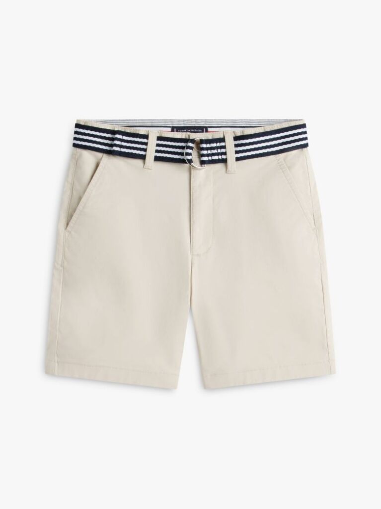Μπεζ Essential Παντελόνι Chinos Με Signature Ζώνη Σε Loose Γραμμή  Αγόρια