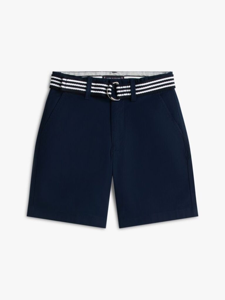 Μπλε Essential Παντελόνι Chinos Με Signature Ζώνη Σε Loose Γραμμή  Αγόρια