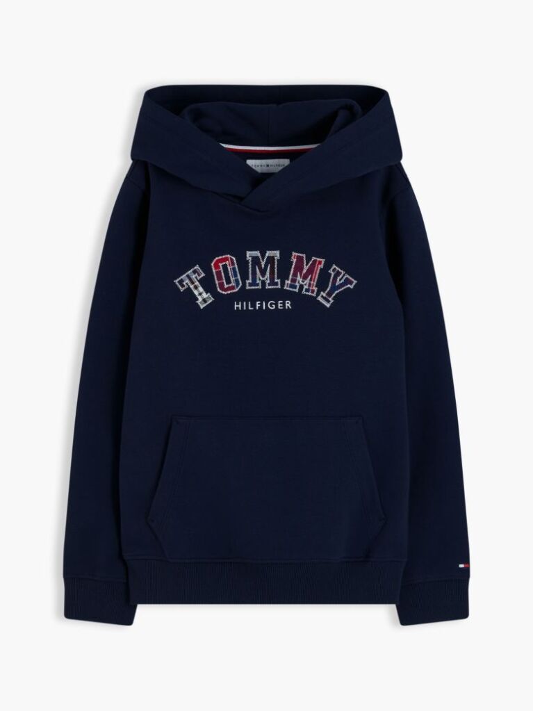 Blue Logo Interlock Knit Hoody  Boys