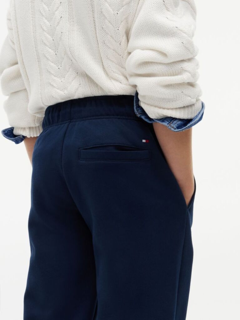 Blue Sueded Logo Joggers  Boys