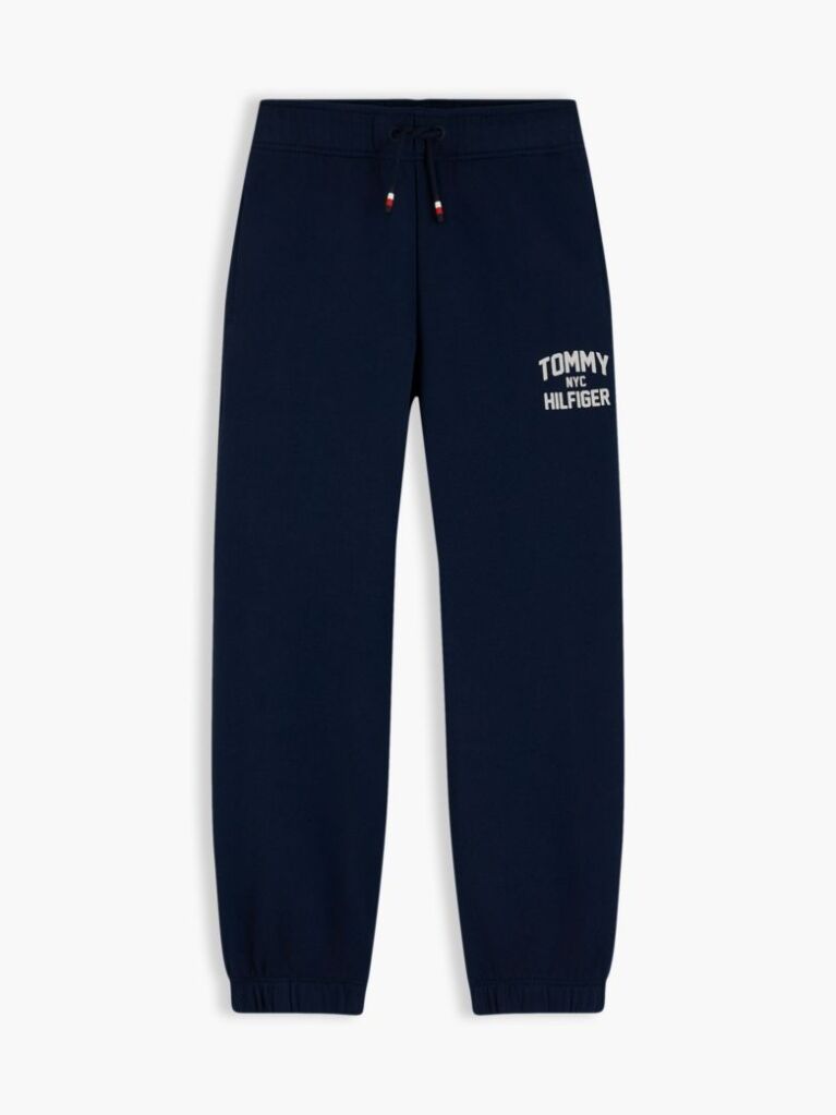 Blue Sueded Logo Joggers  Boys