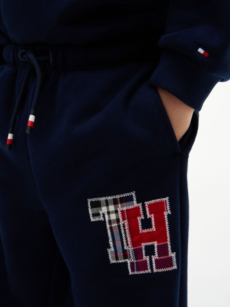 Blue Terry Sweatshirt And Joggers Set  Kids Unisex