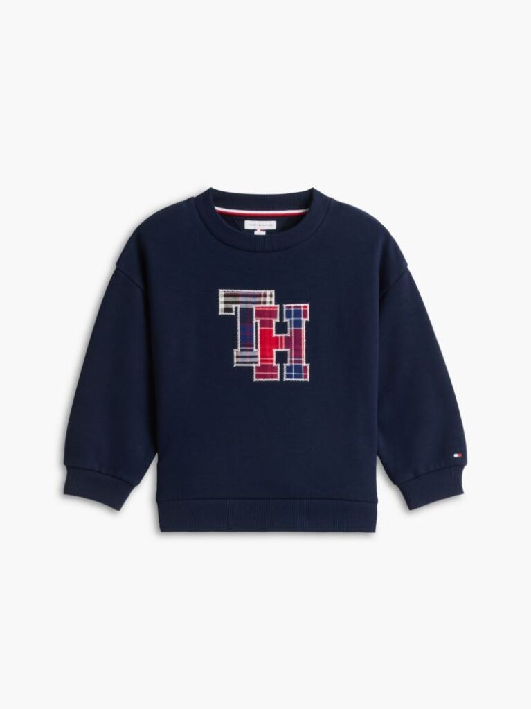 Blue Terry Sweatshirt And Joggers Set  Kids Unisex