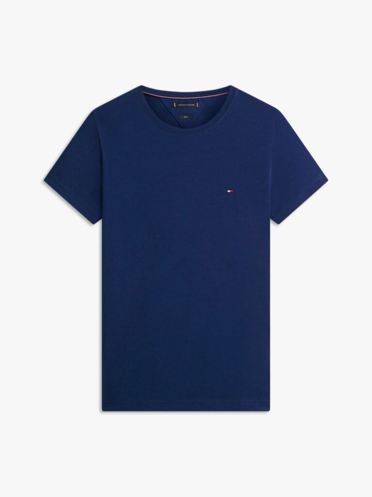 Μπλε T-Shirt Με Extra Slim Γραμμή  Άνδρες
