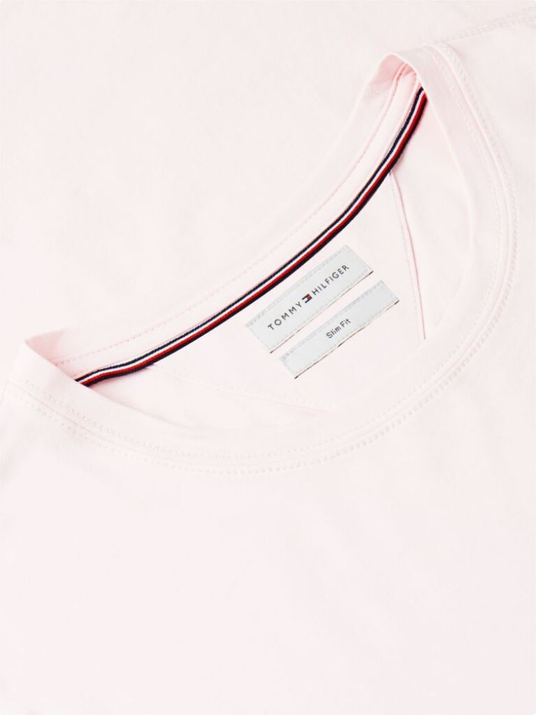 Ροζ T-Shirt Με Extra Slim Γραμμή  Άνδρες