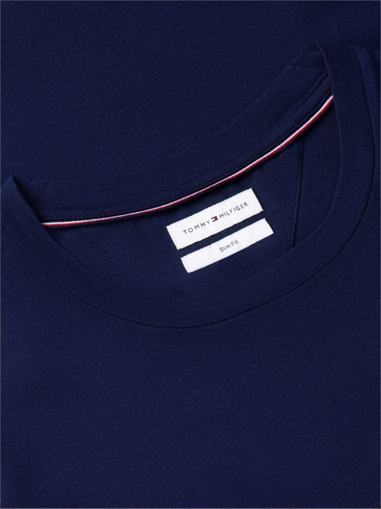 Μπλε T-Shirt Απο Οργανικό Βαμβάκι  Άνδρες