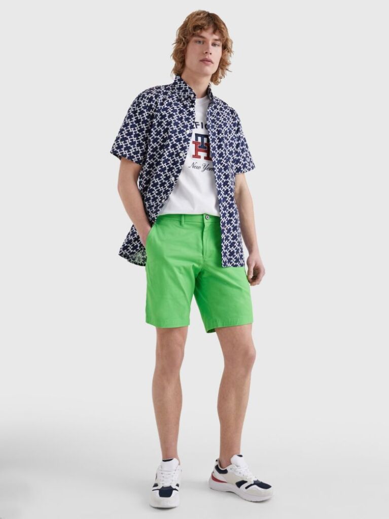 Green Essential 1985 Organic Cotton Bermuda Shorts  Men