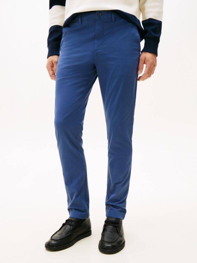 Μπλε Bleecker Slim Παντελόνι Chino  Άνδρες