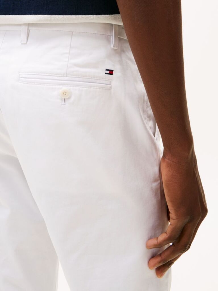 Άσπρο Bleecker Slim Παντελόνι Chino  Άνδρες