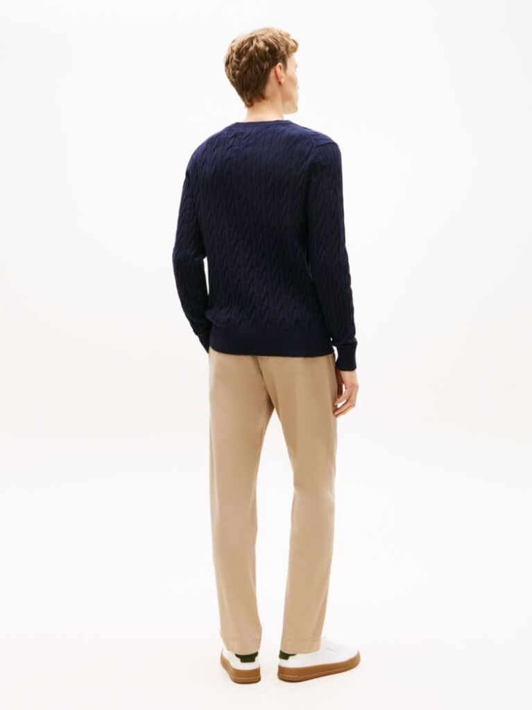 Blue Classics Cable Knit Relaxed Fit Jumper  Men