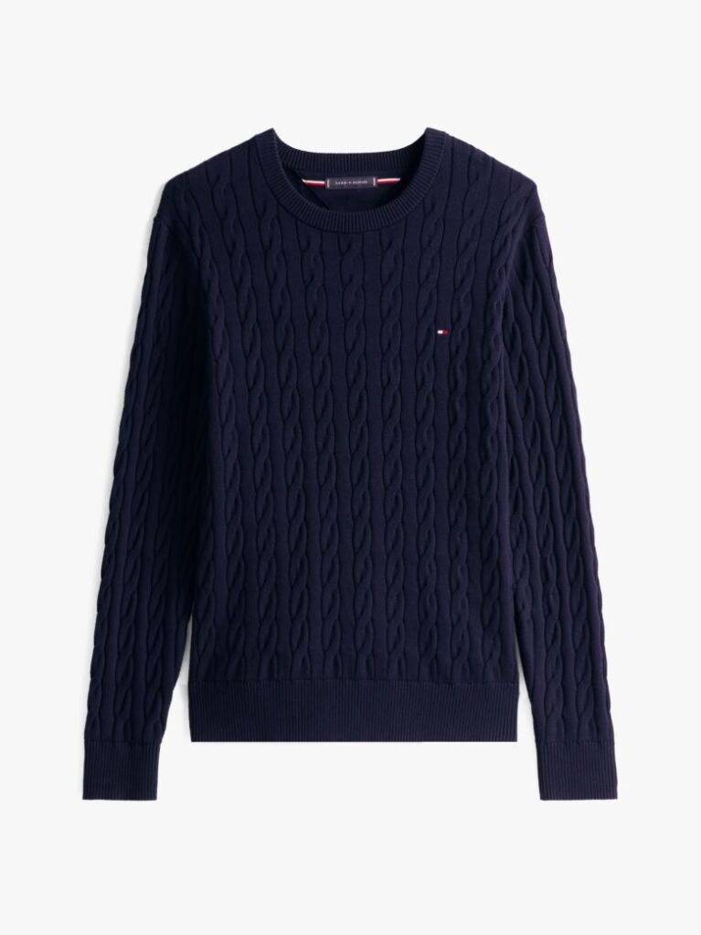 Blue Classics Cable Knit Relaxed Fit Jumper  Men
