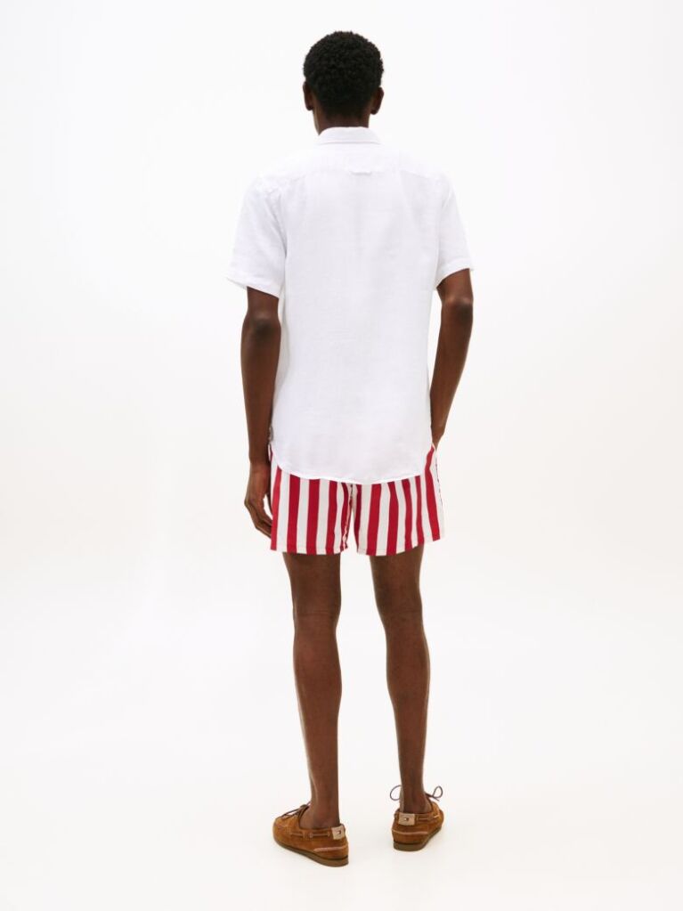 White Washed Pure Linen Shirt  Men