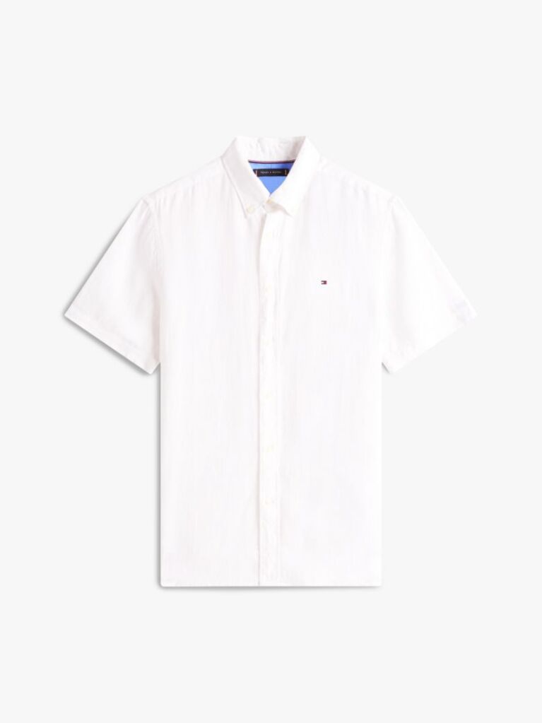 White Washed Pure Linen Shirt  Men