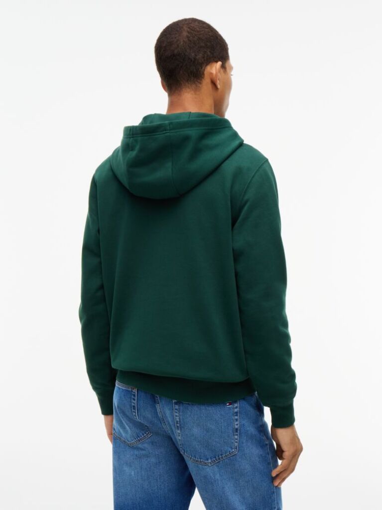 Green Flag Embroidery Terry Hoody  Men