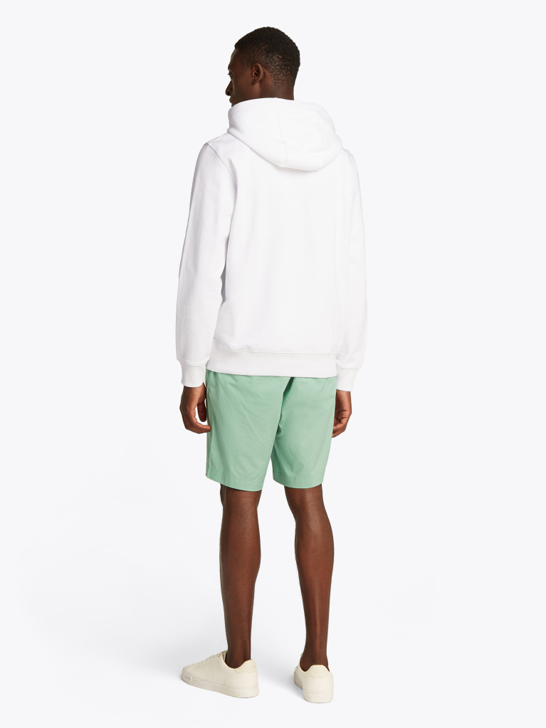 Άσπρο Hoodie Με Λογότυπο  Άνδρες