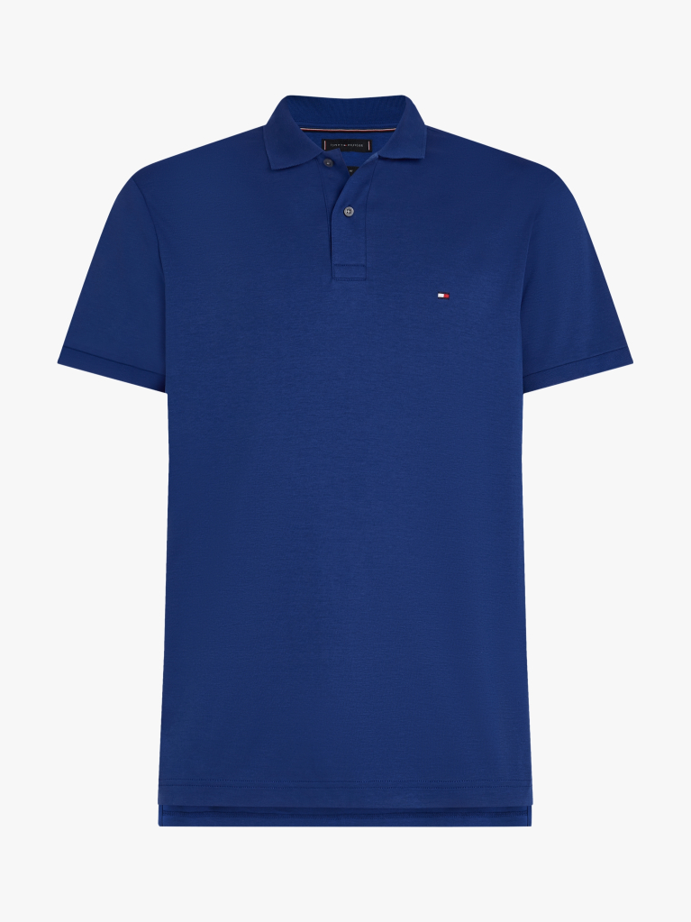 Blue Regular Fit Polo Shirt  Men