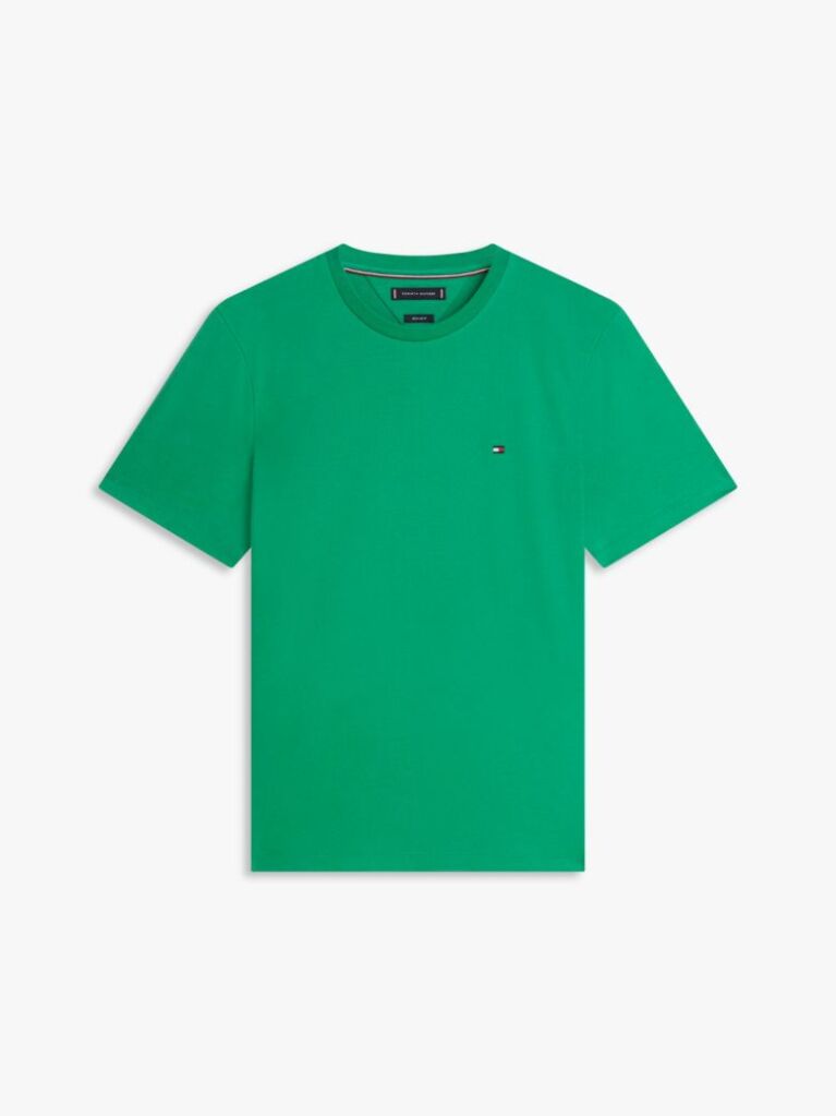 Πράσινο T-Shirt Με Κεντητή Σημαία  Άνδρες