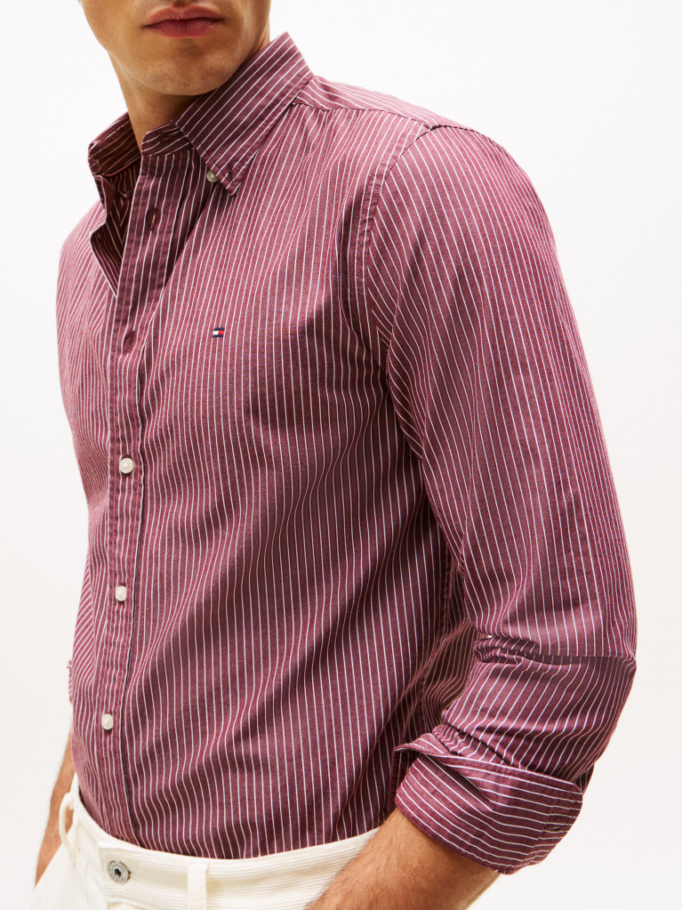 Multi TH Flex Regular Fit Poplin Shirt  Men