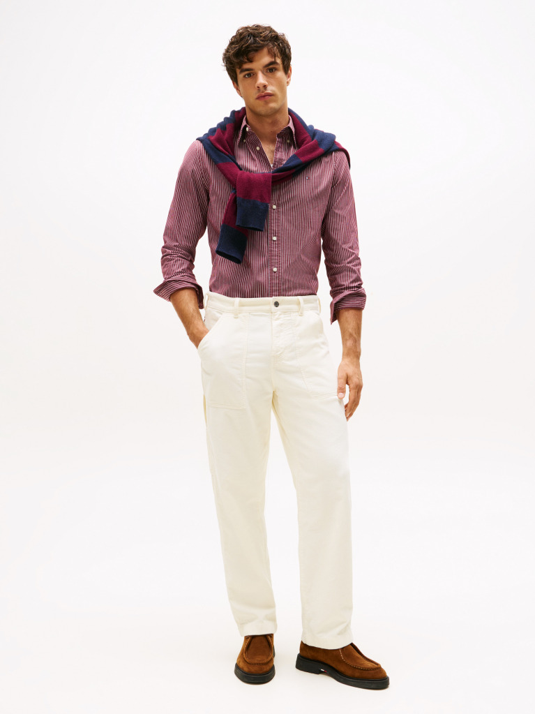 Multi TH Flex Regular Fit Poplin Shirt  Men