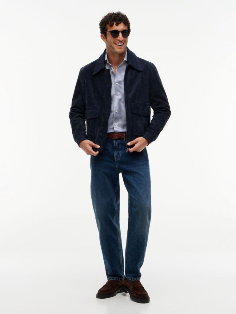 Multi Smart Casual Slim Fit Stripe Shirt  Men