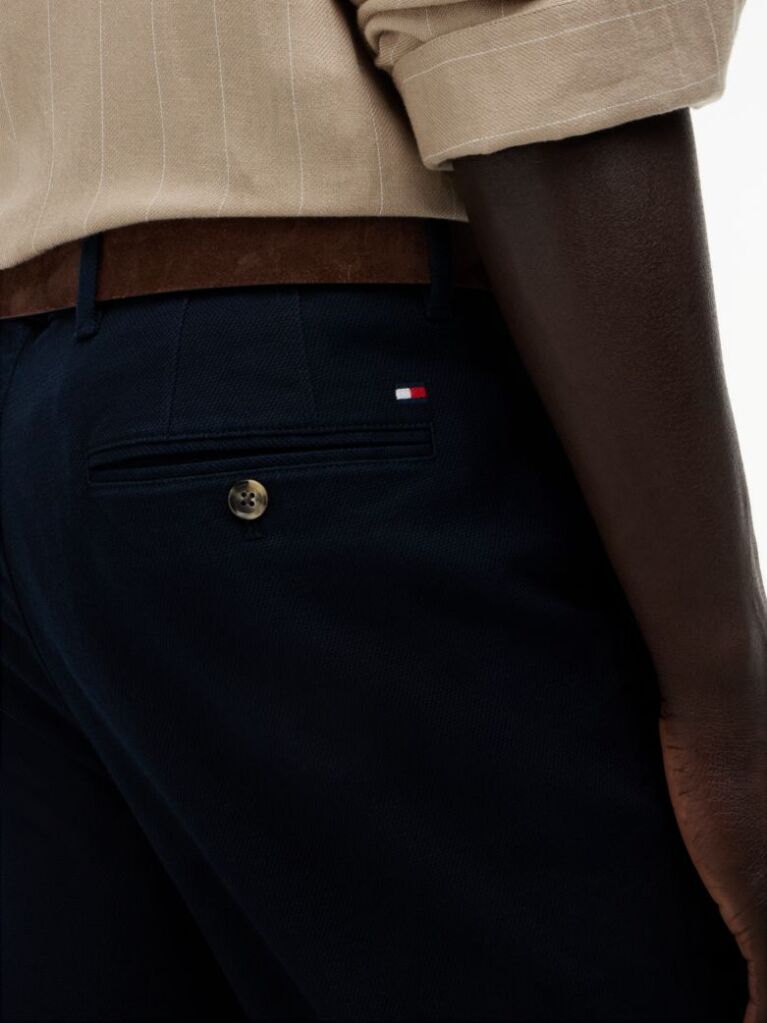 Blue 1985 Bleecker Slim Twill Chinos  Men