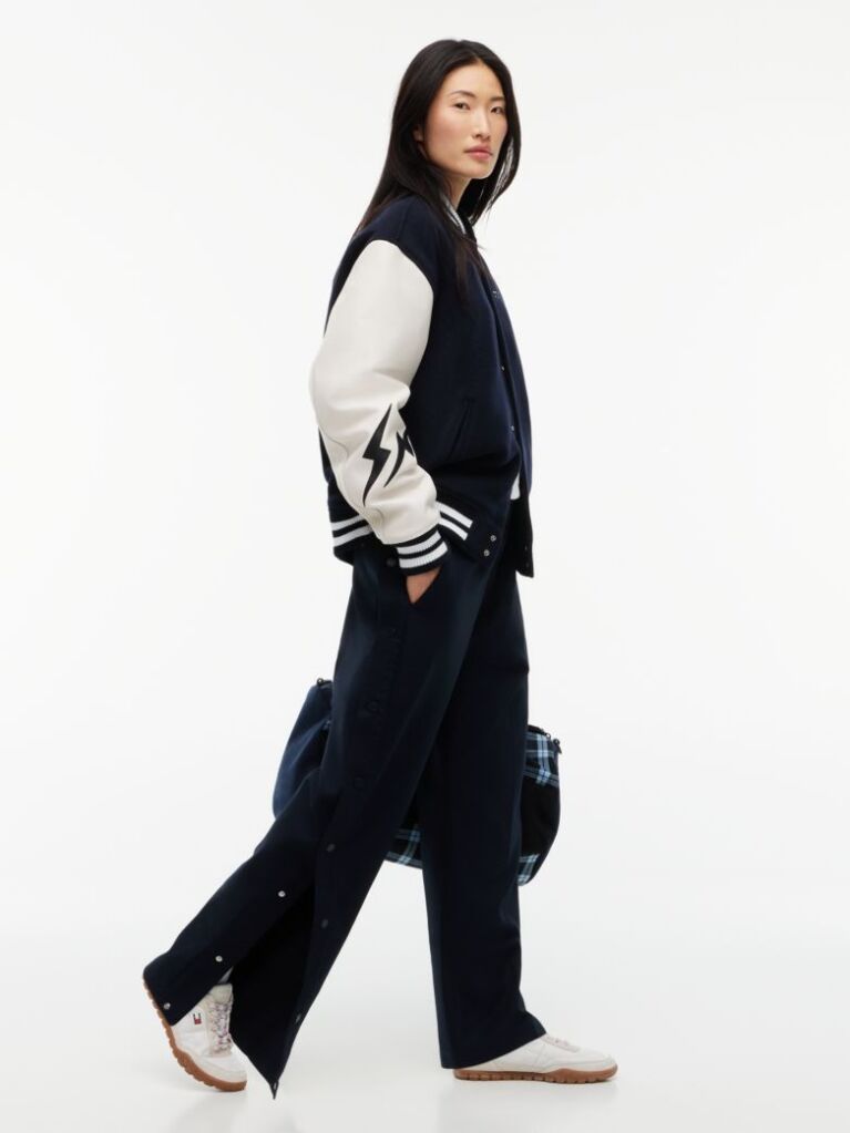 Μπλε Tommy Hilfiger x FRGMT Άνετο Παντελόνι Chino Με Κουμπί Snap  Άνδρες