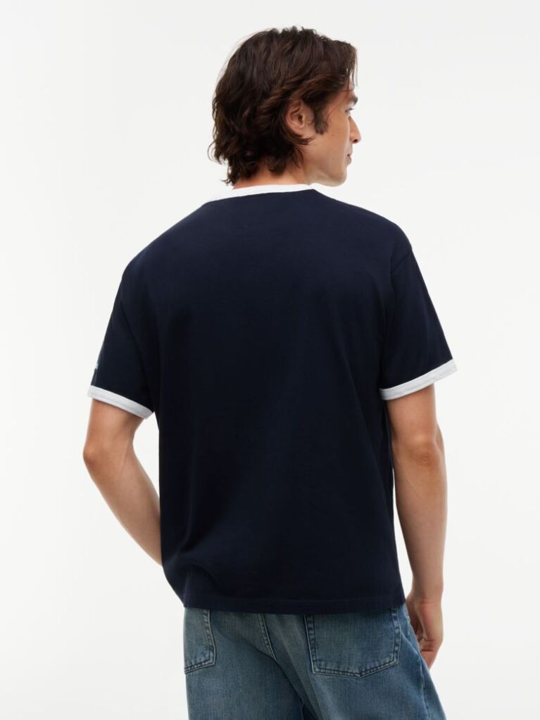 Μπλε Tommy Hilfiger x FRGMT Άνετο T-Shirt  Άνδρες