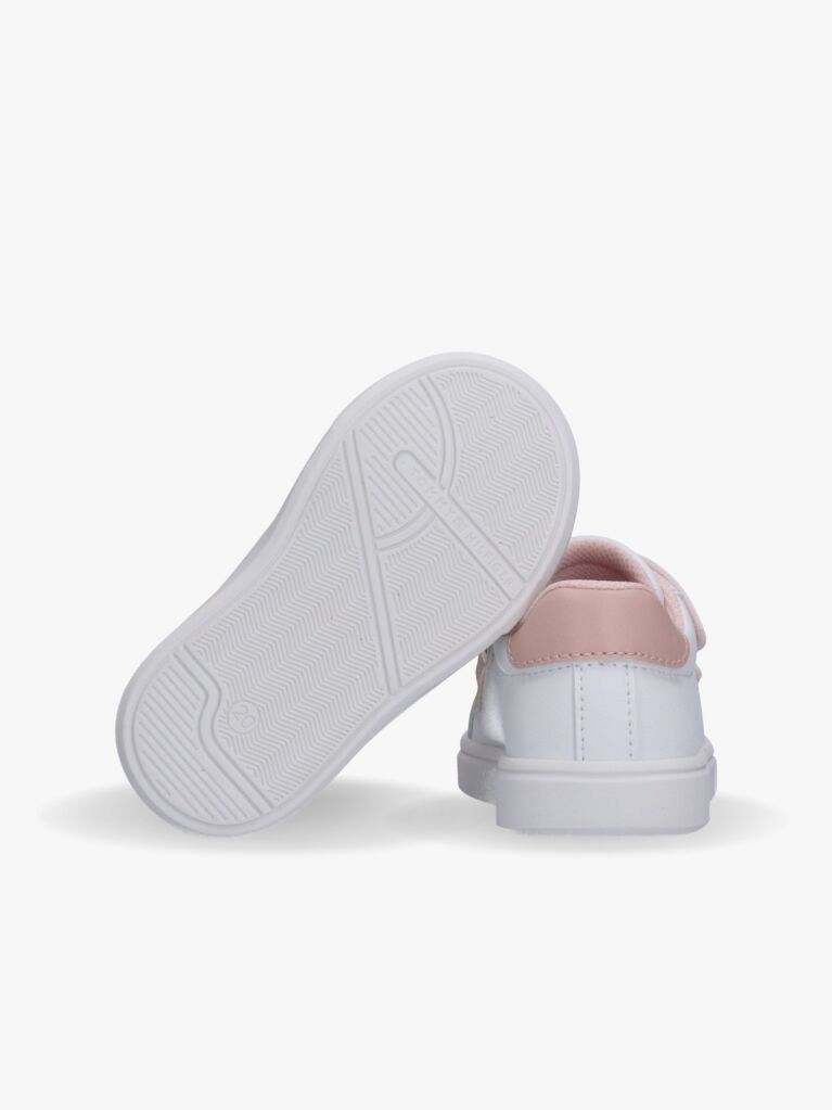 Multi Logo Hook And Loop Sneakers  Girls