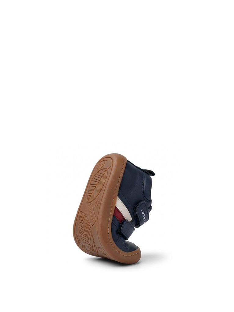 Μπλε Sneakers Με Σημαιάκι Και Μεσαίο Κόψιμο  Παιδί Unisex