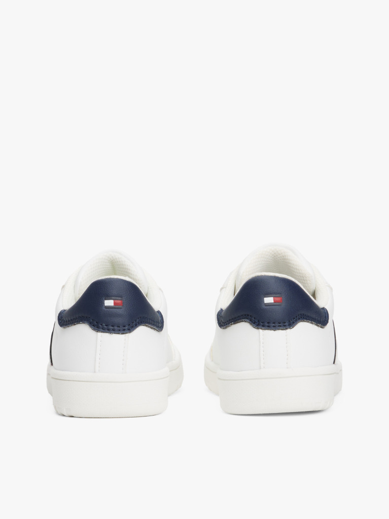 Άσπρο Sneakers Με Σχέδιο Σημαία  Παιδί Unisex