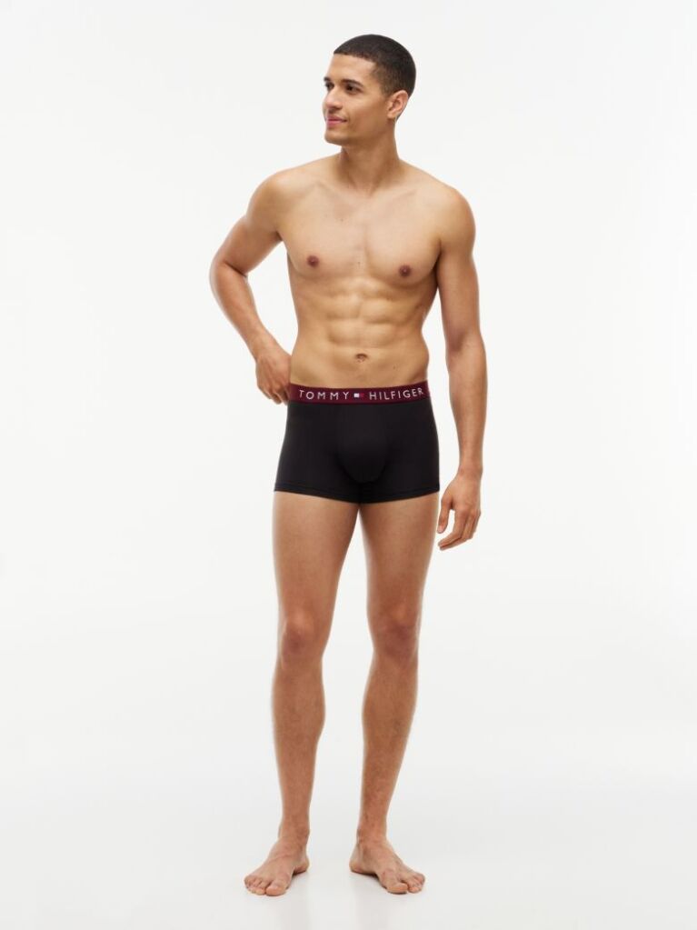 Multi 3-Pack TH Original Logo Waistband Trunks  Men